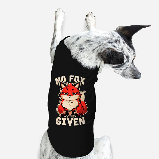 No Fox Given-Dog-Basic-Pet Tank-fanfreak1