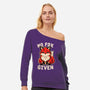 No Fox Given-Womens-Off Shoulder-Sweatshirt-fanfreak1