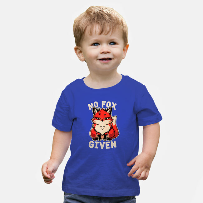 No Fox Given-Baby-Basic-Tee-fanfreak1