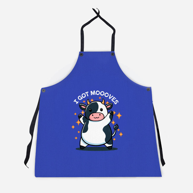 I Got Moooves-Unisex-Kitchen-Apron-fanfreak1