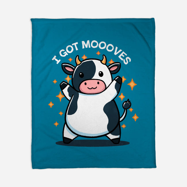 I Got Moooves-None-Fleece-Blanket-fanfreak1