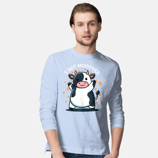 I Got Moooves-Mens-Long Sleeved-Tee-fanfreak1