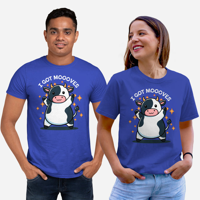 I Got Moooves-Unisex-Basic-Tee-fanfreak1