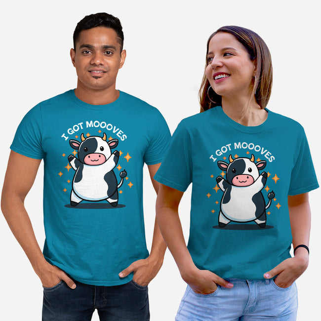 I Got Moooves-Unisex-Basic-Tee-fanfreak1