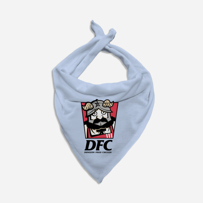 Dungeon Fried Chicken-Cat-Bandana-Pet Collar-Eilex Design