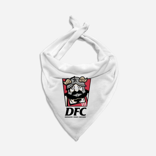 Dungeon Fried Chicken-Cat-Bandana-Pet Collar-Eilex Design