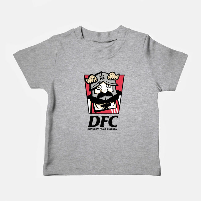 Dungeon Fried Chicken-Baby-Basic-Tee-Eilex Design