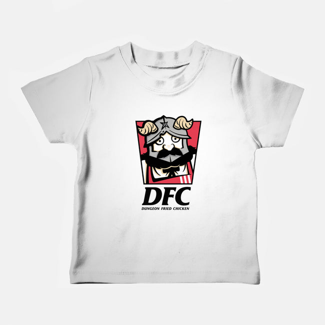 Dungeon Fried Chicken-Baby-Basic-Tee-Eilex Design