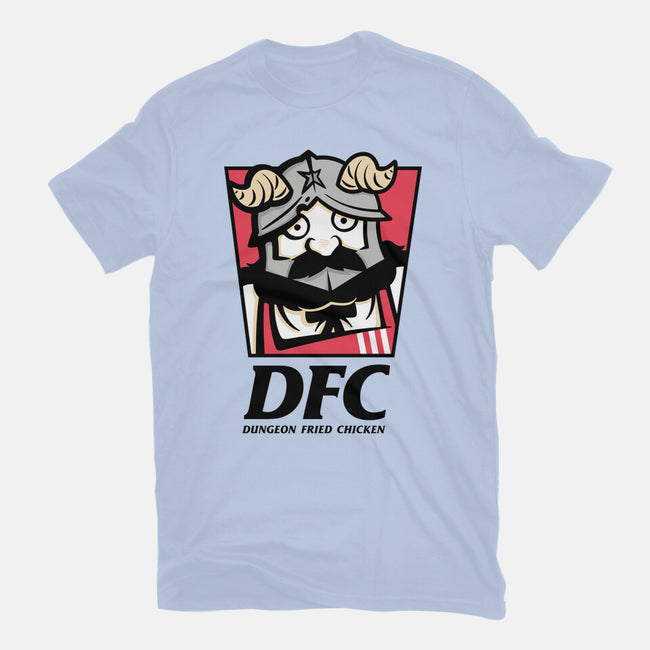 Dungeon Fried Chicken-Unisex-Basic-Tee-Eilex Design