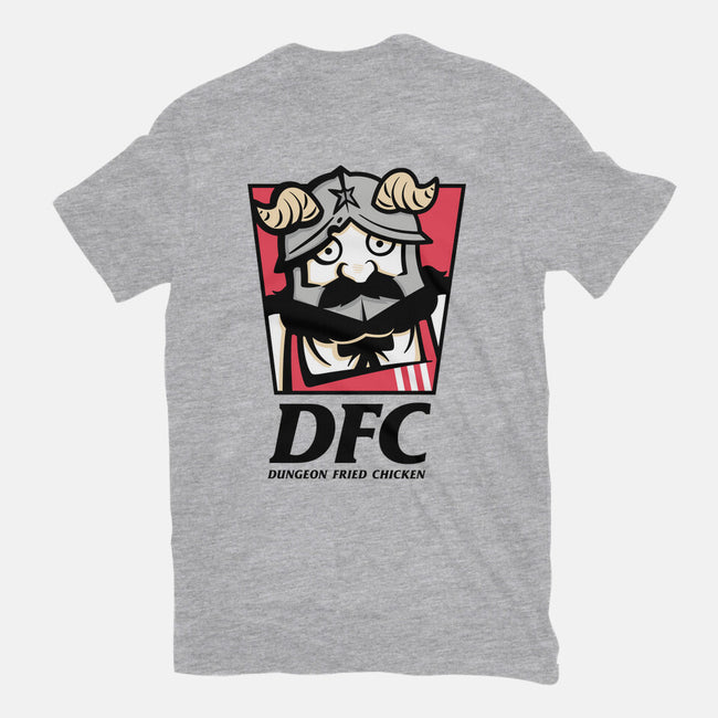 Dungeon Fried Chicken-Mens-Heavyweight-Tee-Eilex Design