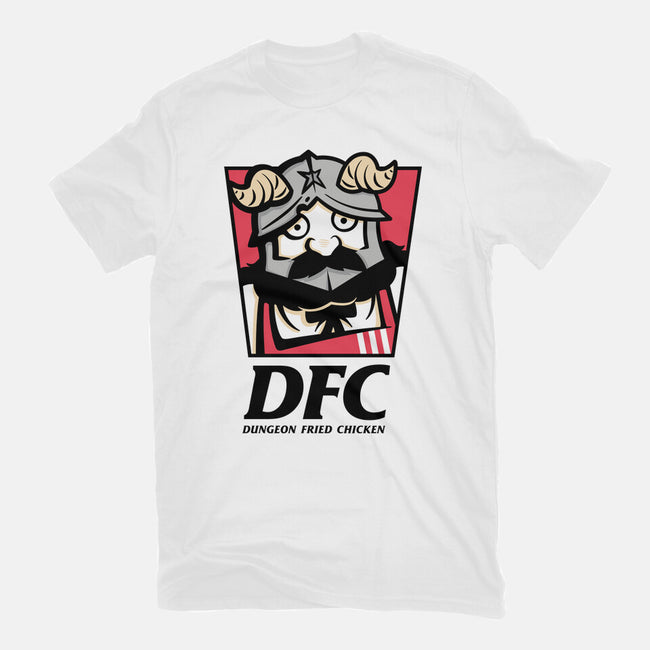 Dungeon Fried Chicken-Unisex-Basic-Tee-Eilex Design