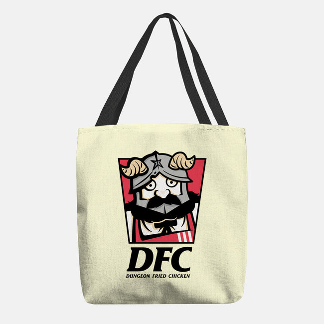 Dungeon Fried Chicken-None-Basic Tote-Bag-Eilex Design