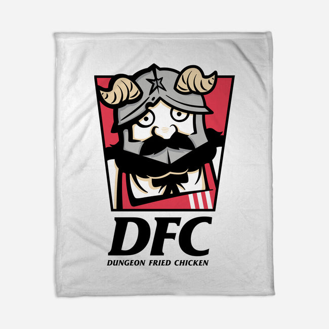 Dungeon Fried Chicken-None-Fleece-Blanket-Eilex Design