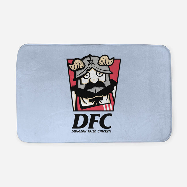 Dungeon Fried Chicken-None-Memory Foam-Bath Mat-Eilex Design