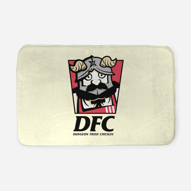 Dungeon Fried Chicken-None-Memory Foam-Bath Mat-Eilex Design