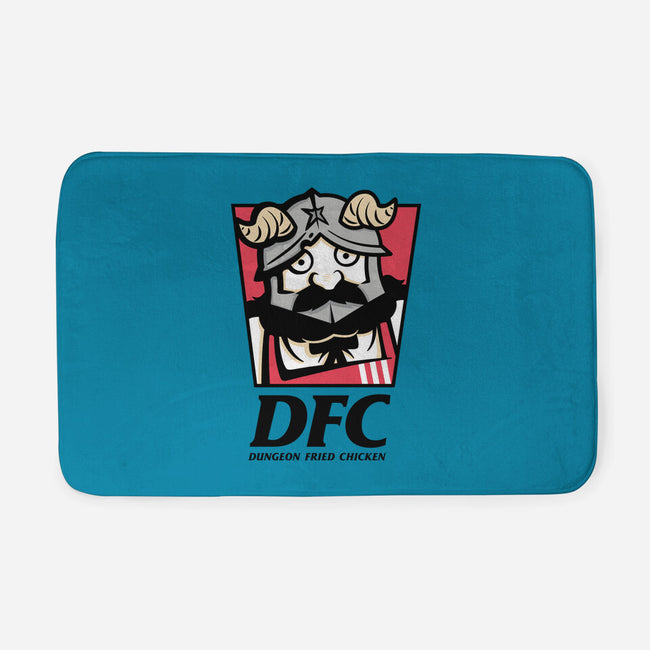 Dungeon Fried Chicken-None-Memory Foam-Bath Mat-Eilex Design