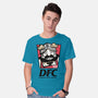 Dungeon Fried Chicken-Mens-Basic-Tee-Eilex Design