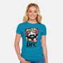 Dungeon Fried Chicken-Womens-Fitted-Tee-Eilex Design