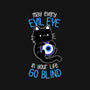 The Evil Eye Cat-Womens-Off Shoulder-Tee-tobefonseca