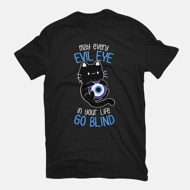 The Evil Eye Cat-Womens-Basic-Tee-tobefonseca