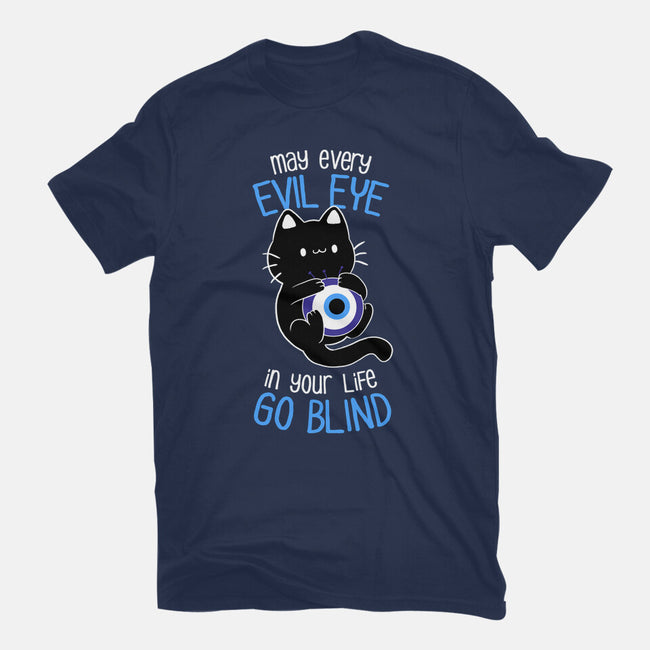 The Evil Eye Cat-Womens-Basic-Tee-tobefonseca