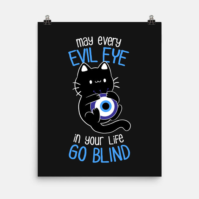 The Evil Eye Cat-None-Matte-Poster-tobefonseca