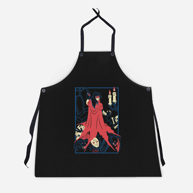 Chaos Within-Unisex-Kitchen-Apron-Henrique Torres