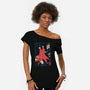 Chaos Within-Womens-Off Shoulder-Tee-Henrique Torres