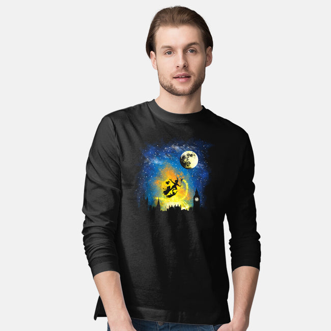 Magical Night-Mens-Long Sleeved-Tee-dalethesk8er