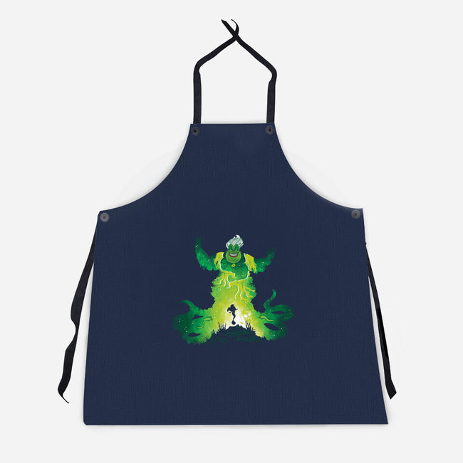 Ursula's Spell-Unisex-Kitchen-Apron-dalethesk8er