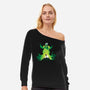 Ursula's Spell-Womens-Off Shoulder-Sweatshirt-dalethesk8er