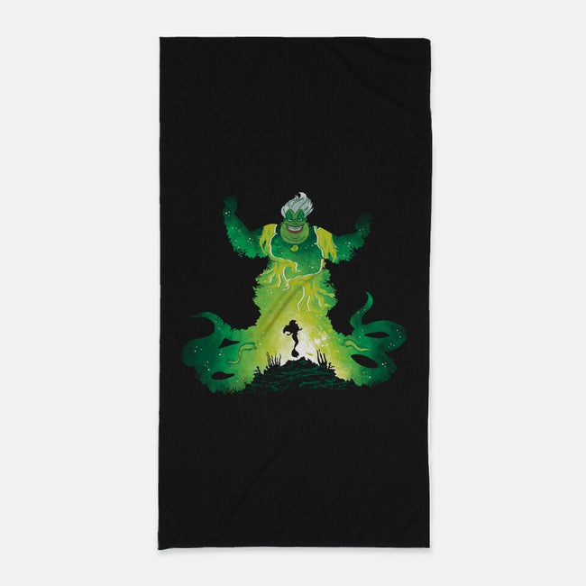 Ursula's Spell-None-Beach-Towel-dalethesk8er