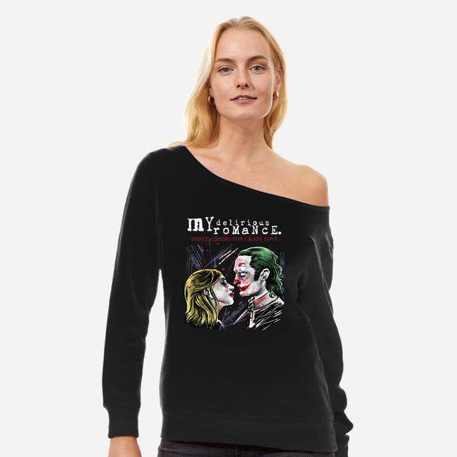 My Delirious Romance-Womens-Off Shoulder-Sweatshirt-zascanauta