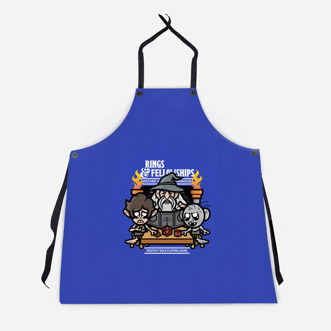 Rings And Fellowships-Unisex-Kitchen-Apron-jrberger