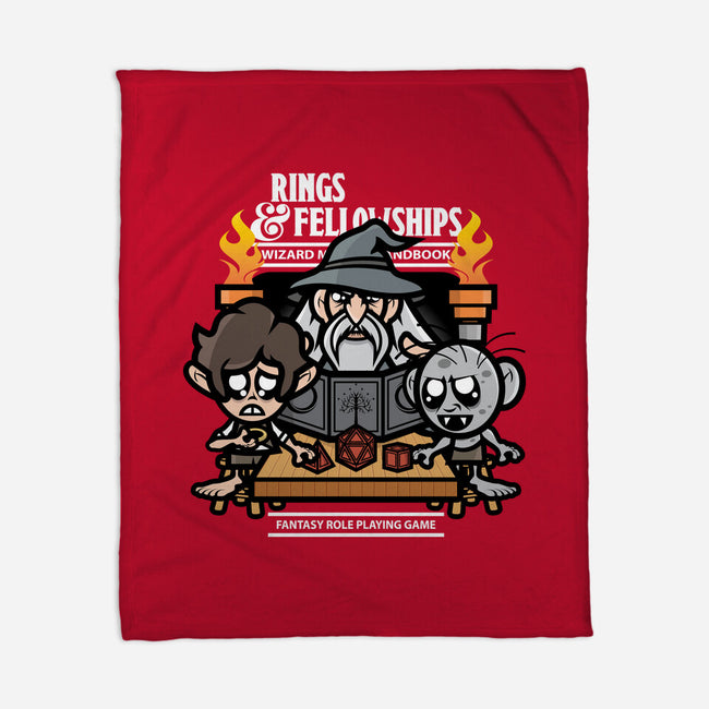 Rings And Fellowships-None-Fleece-Blanket-jrberger