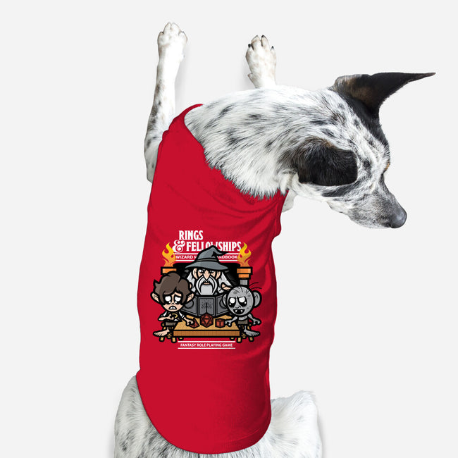 Rings And Fellowships-Dog-Basic-Pet Tank-jrberger