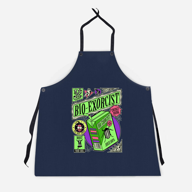 Bio-Exorcist Energy Drink-Unisex-Kitchen-Apron-sachpica