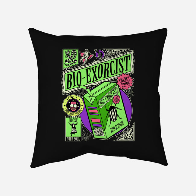 Bio-Exorcist Energy Drink-None-Removable Cover-Throw Pillow-sachpica