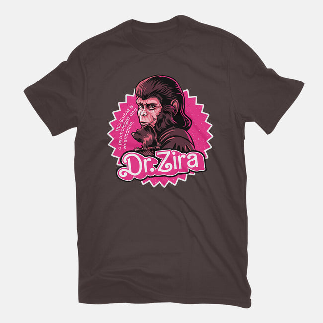 Barbie Ape-Womens-Basic-Tee-daobiwan