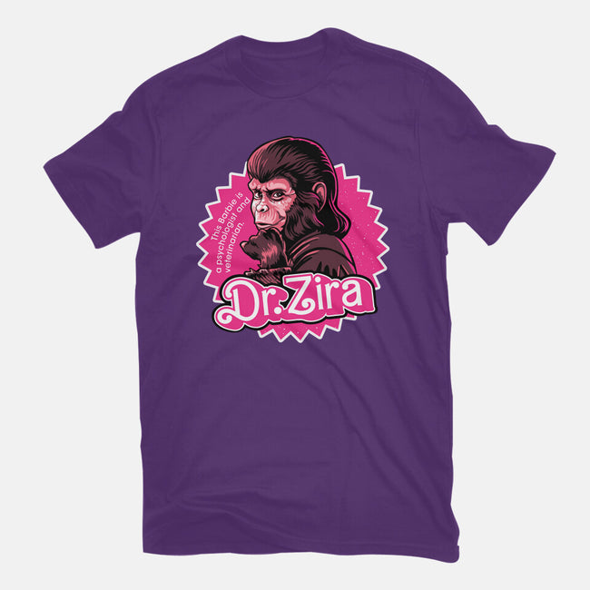 Barbie Ape-Womens-Fitted-Tee-daobiwan