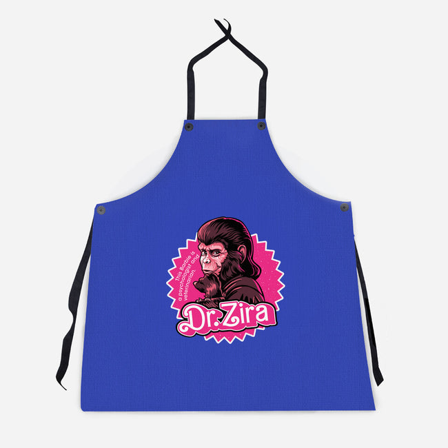 Barbie Ape-Unisex-Kitchen-Apron-daobiwan