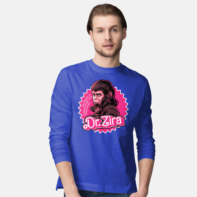 Barbie Ape-Mens-Long Sleeved-Tee-daobiwan