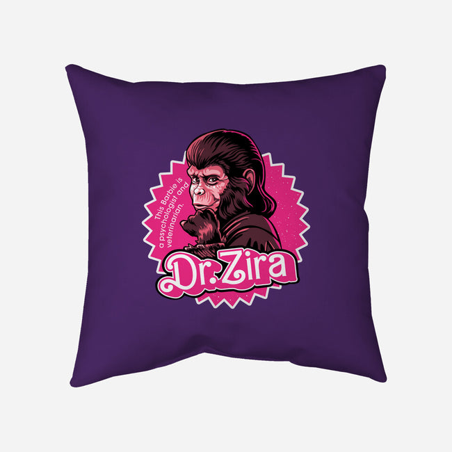 Barbie Ape-None-Removable Cover-Throw Pillow-daobiwan