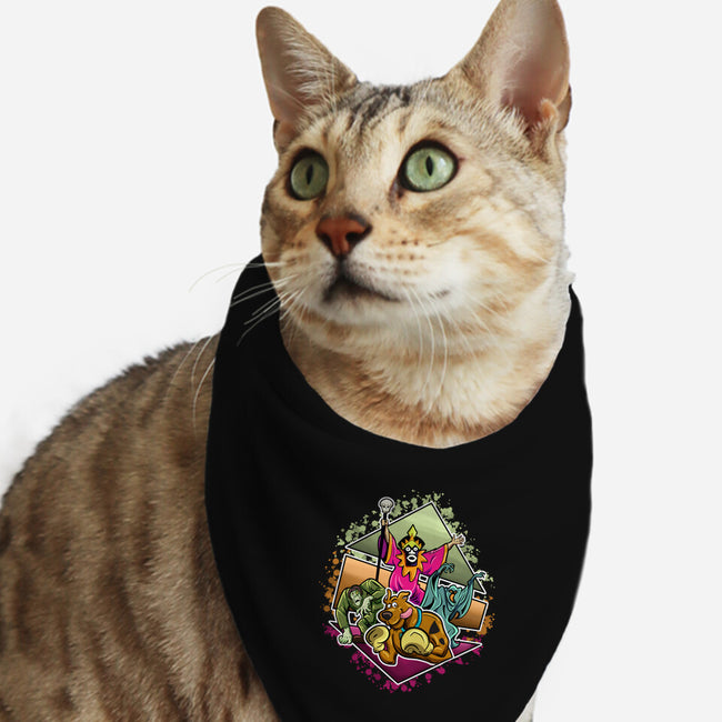 No More Fear-Cat-Bandana-Pet Collar-nickzzarto