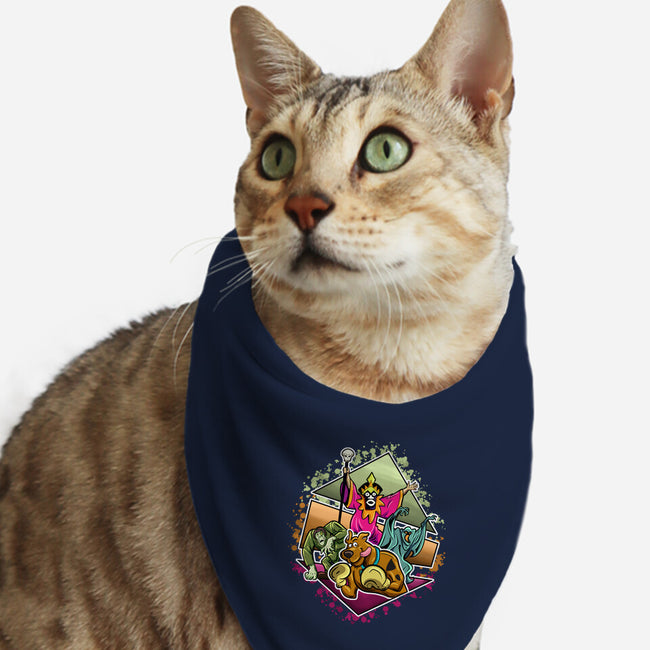 No More Fear-Cat-Bandana-Pet Collar-nickzzarto