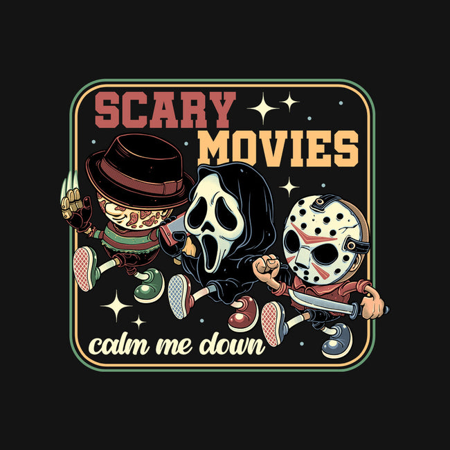 Scary Movies-Youth-Basic-Tee-gorillafamstudio