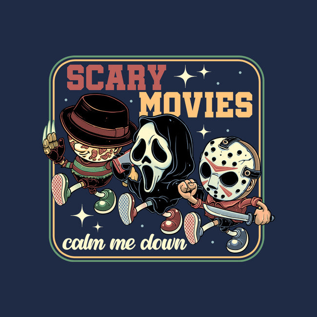 Scary Movies-Womens-V-Neck-Tee-gorillafamstudio