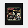 Scary Movies-None-Stretched-Canvas-gorillafamstudio