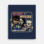 Scary Movies-None-Stretched-Canvas-gorillafamstudio