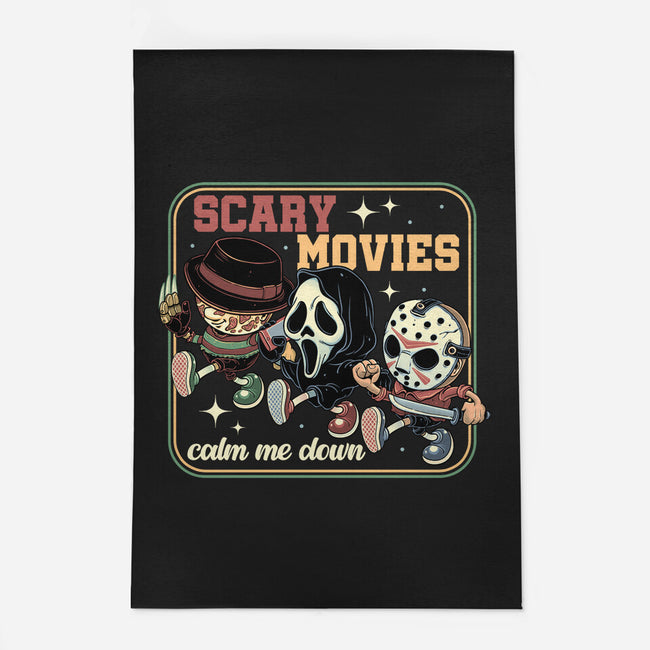 Scary Movies-None-Indoor-Rug-gorillafamstudio